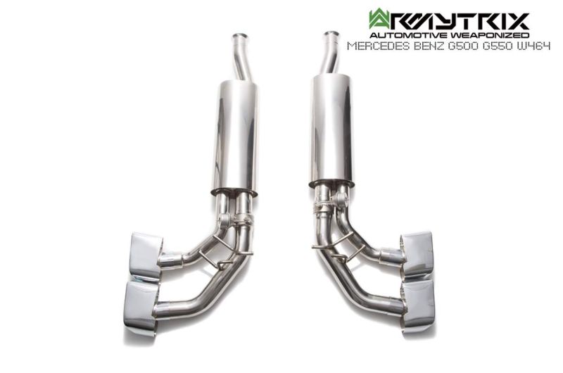 mercedes g500 g550 w464 2019i armytrix valvetronic exhaust