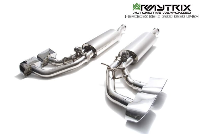 mercedes g500 g550 w464 2019i armytrix valvetronic exhaust