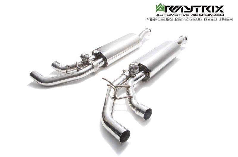 mercedes g500 g550 w464 2019i armytrix valvetronic exhaust