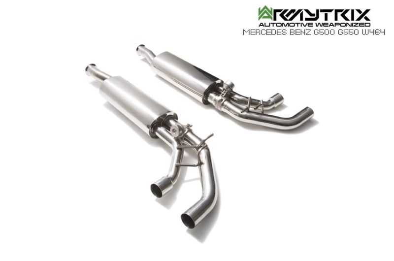 mercedes g500 g550 w464 2019i armytrix valvetronic exhaust