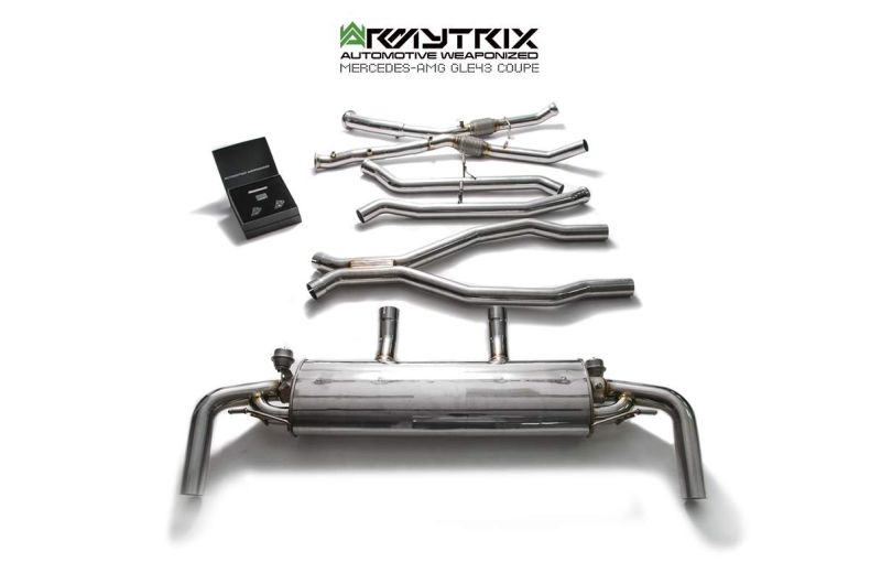 mercedes amg gle43 gle 400 gle 450 coupe suv armytrix valvetronic exhaust