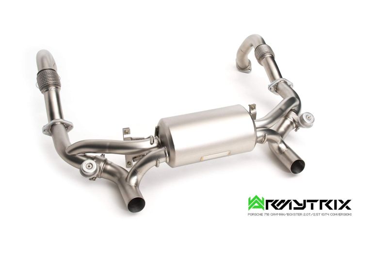 718 Cayman GT4 RS Conversion Exhaust