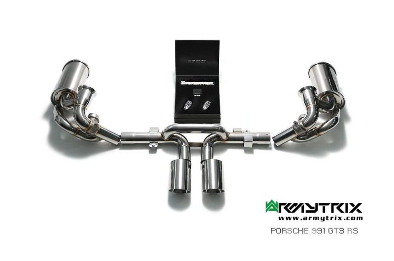 porsche 991 gt3 rs armytrix valvetronic exhaust