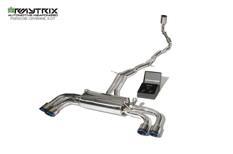 porsche cayenne 3 0y armytrix valvetronic exhaust