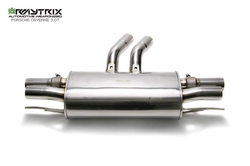 porsche cayenne 3 0y armytrix valvetronic exhaust