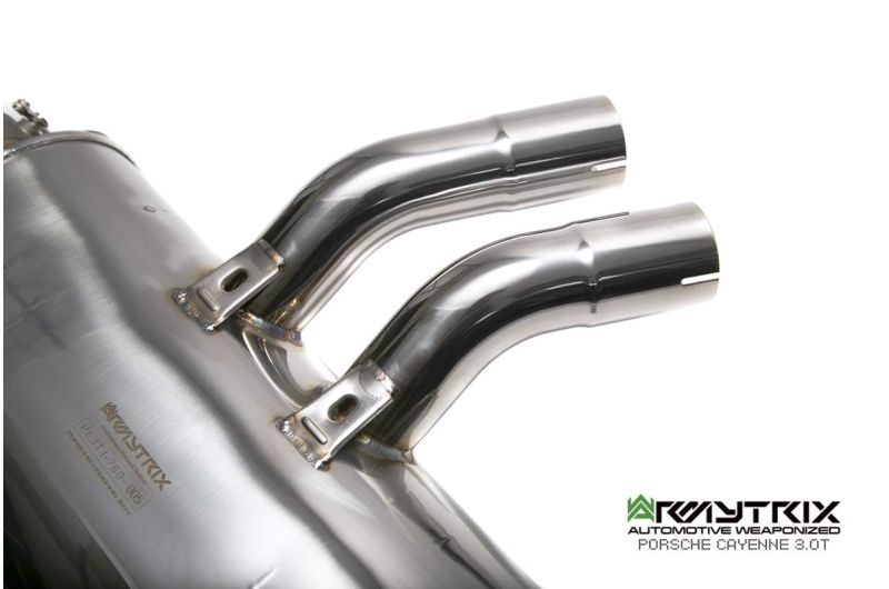 porsche cayenne 3 0y armytrix valvetronic exhaust