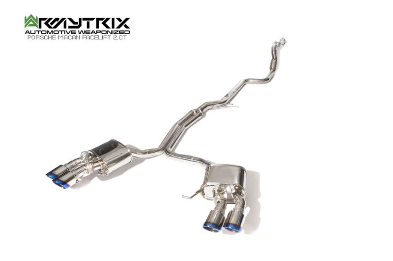 porsche macan 2 0t facelift armytrix valvetronic exhaust