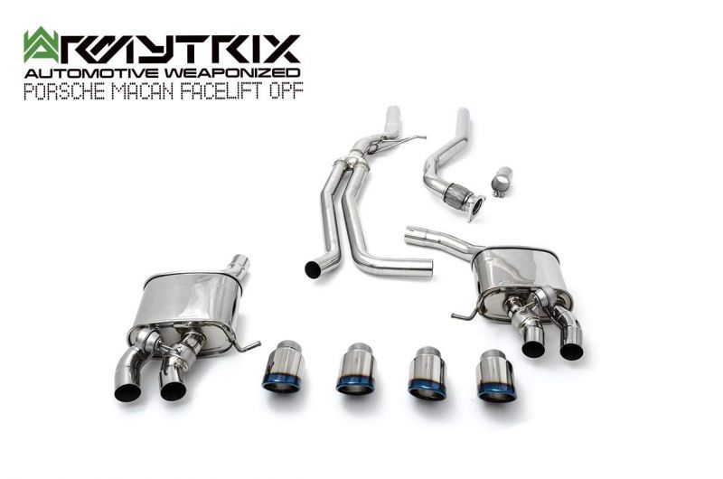Porsche | Macan Facelift| Armytrix valvetronic exhaust system