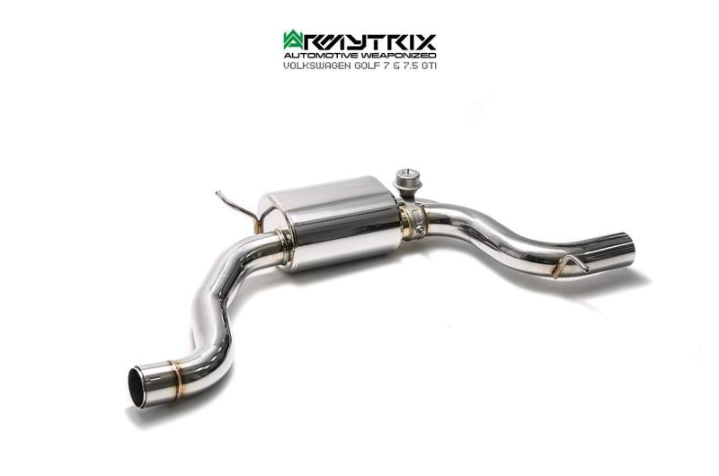 vw golf 7 7 5 gti armytrix valvetronic exhaust