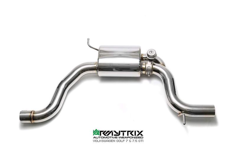 vw golf 7 7 5 gti armytrix valvetronic exhaust