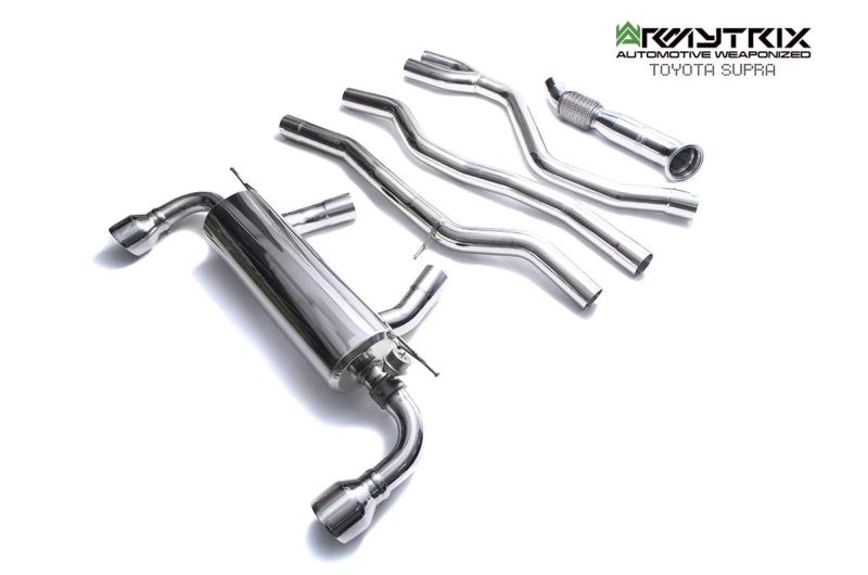 toyota supra mk5 armytrix valvetronic exhaust