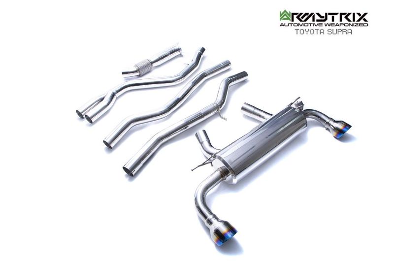 toyota supra mk5 armytrix valvetronic exhaust