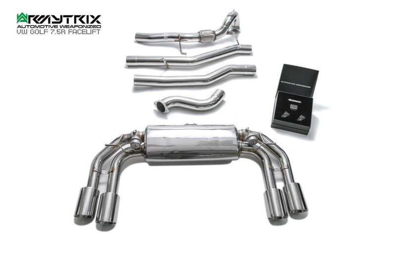 golf 7.5 R exhaust