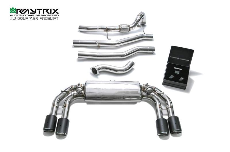 golf 7.5 R exhaust