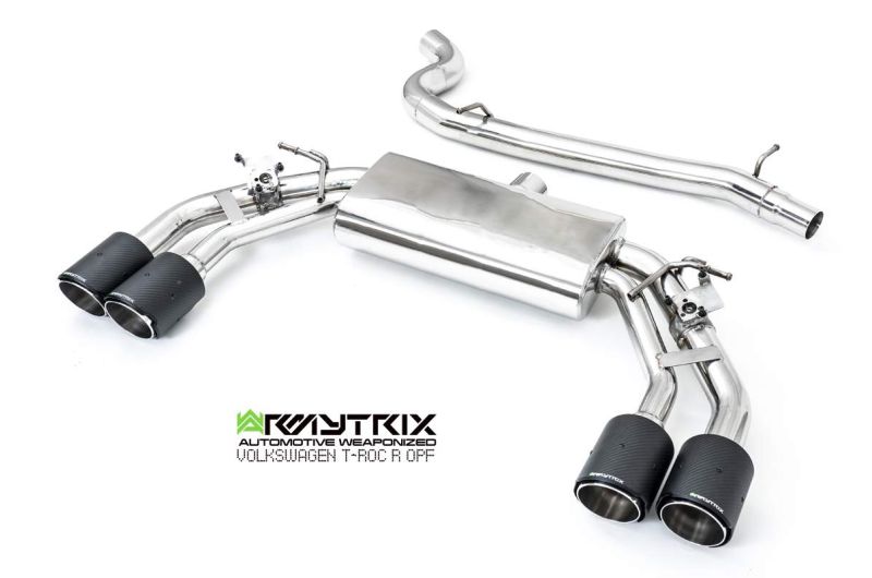vw t-roc r exhaust