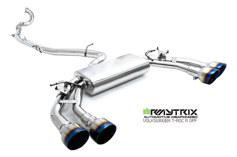 vw t-roc r exhaust