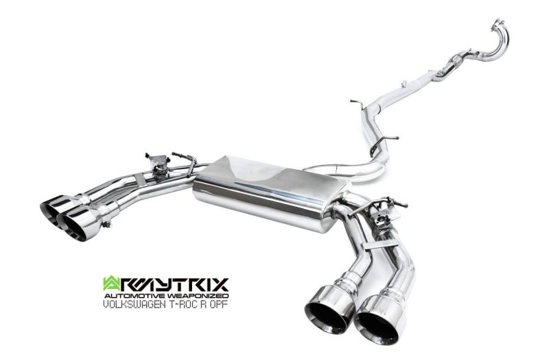 t-roc r exhaust