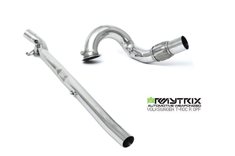 vw t-roc r exhaust