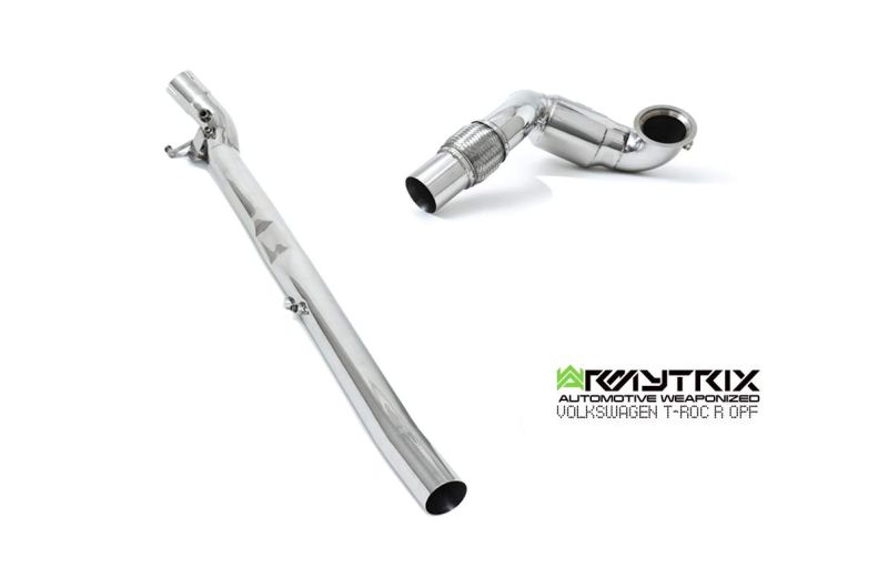 t-roc r exhaust