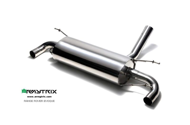 range rover evoque armytrix valvetronic exhaust