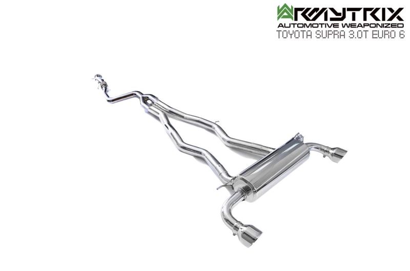 toyota supra mk5 euro6 solenoid valve armytrix exhaust