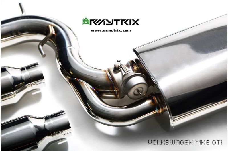 vw golf mk6 armytrix valvetronic exhaust