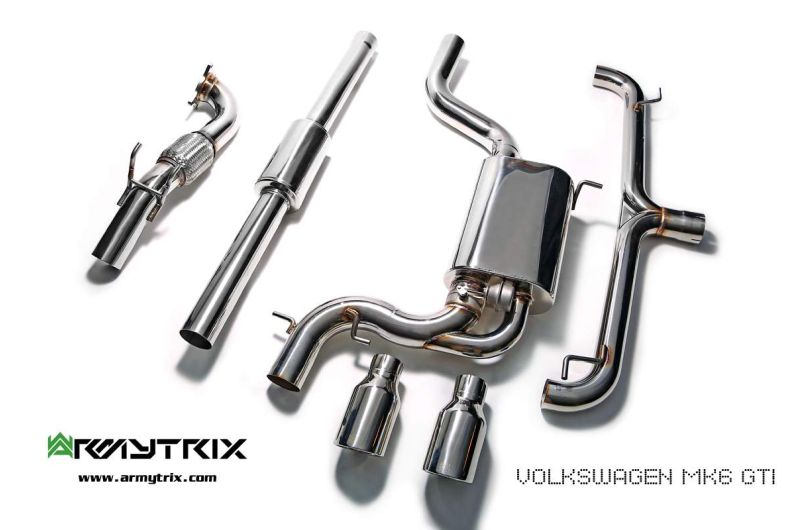 vw golf mk6 armytrix valvetronic exhaust