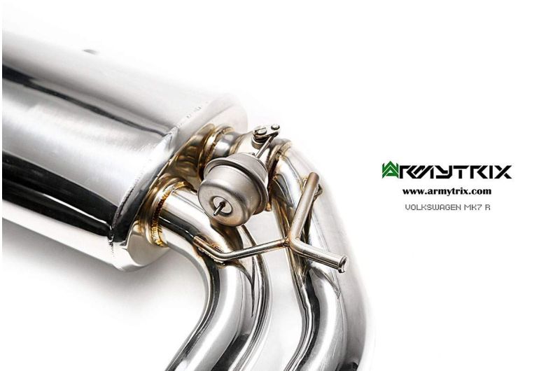 volkswagen golf mk7 r armytrix valvetronic exhaust