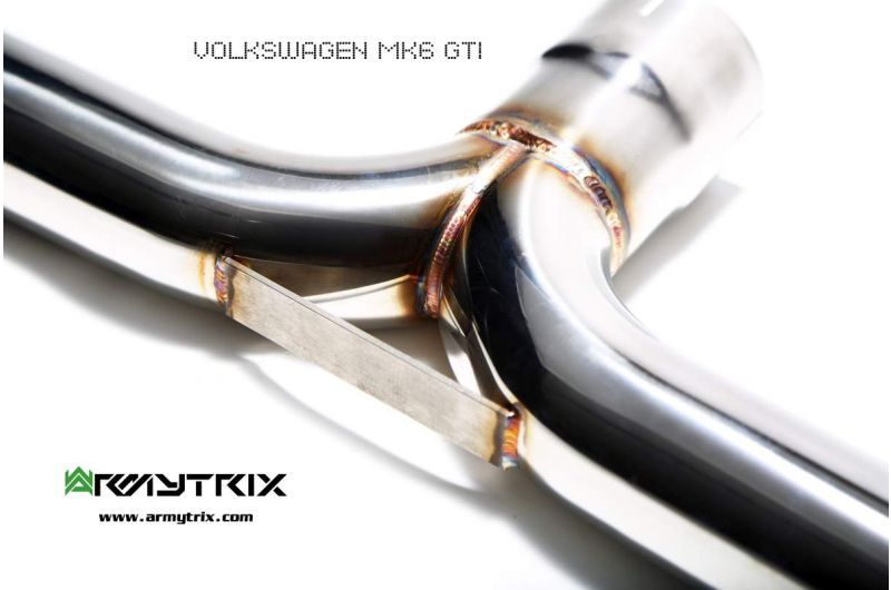 vw scirocco r armytrix valvetronic exhaust