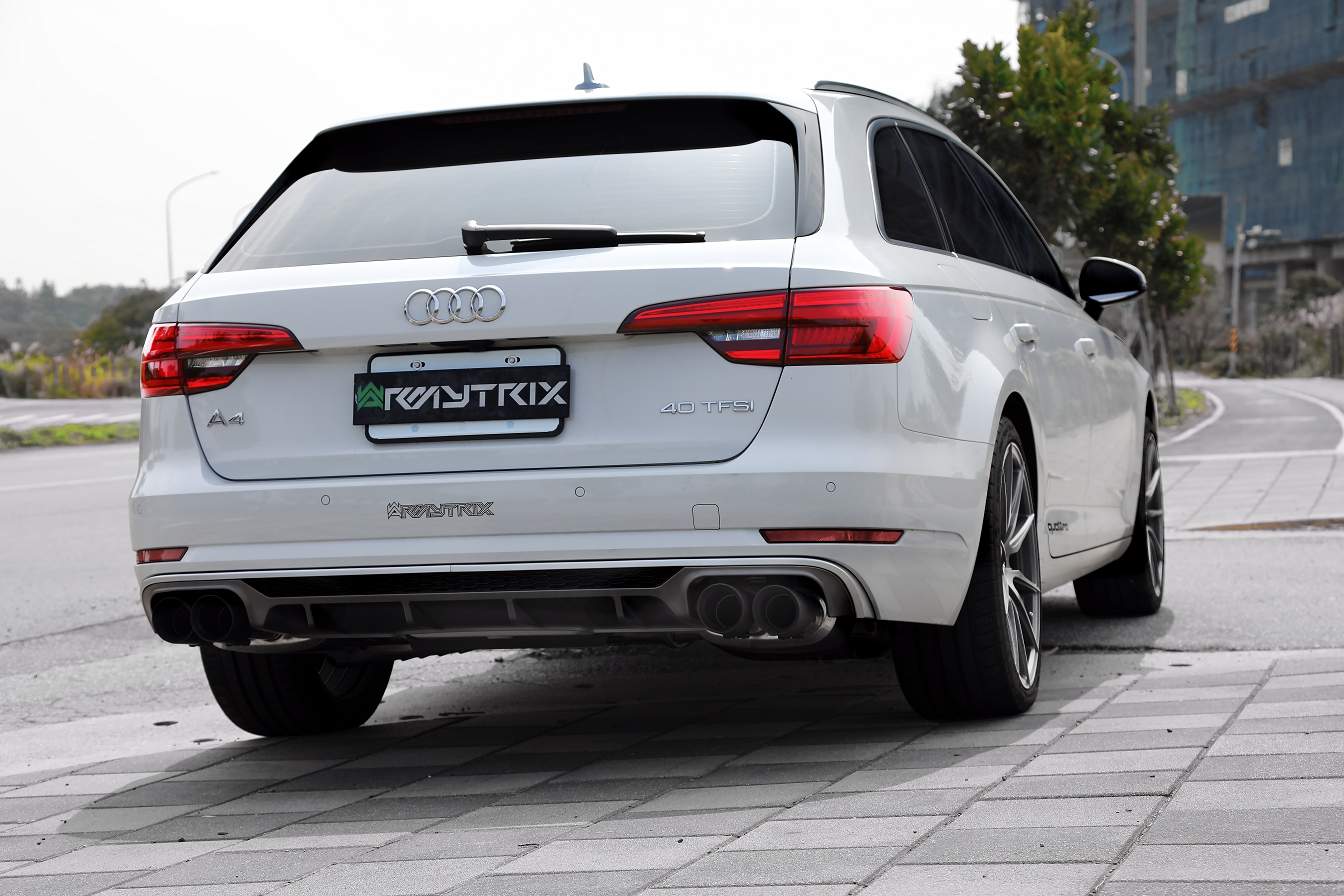 Audi A4 B9 2wd Sedan Avant Armytrix Valve Exhaust Performance Mods Best  Aftermarket Tuning Review Price 2019