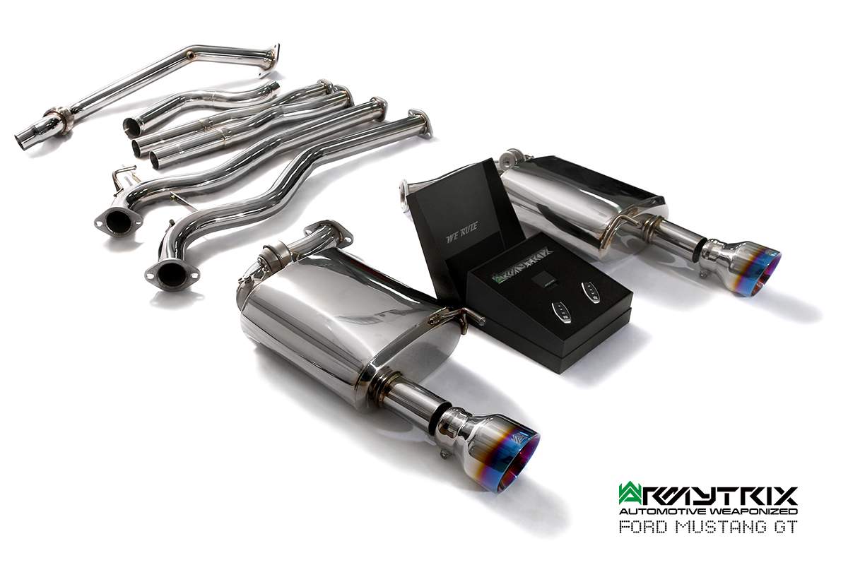 Ford Mustang Gt V8 Armytrix Exhaust Mods Best Tuning Review Price