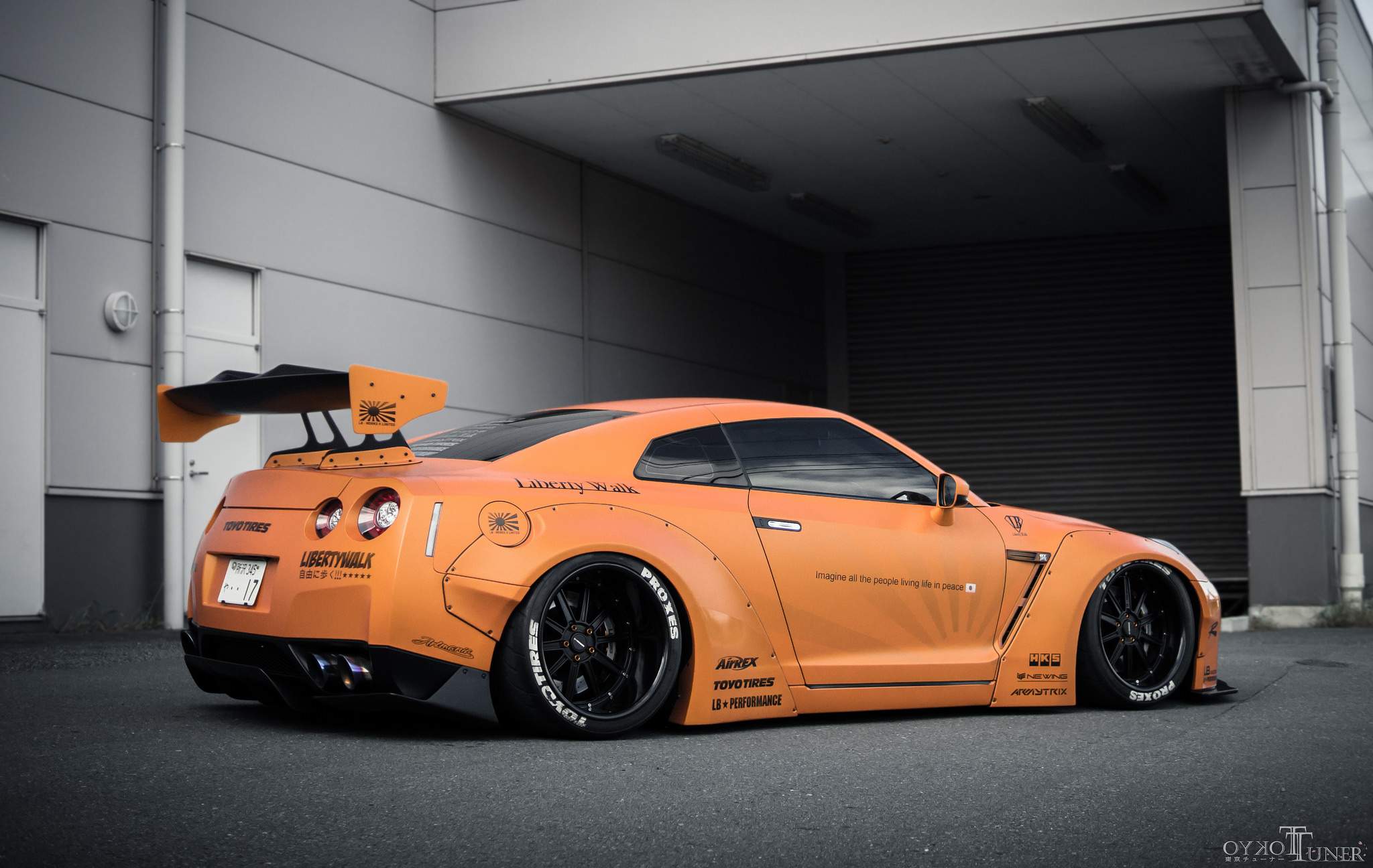 R35 GTR корч