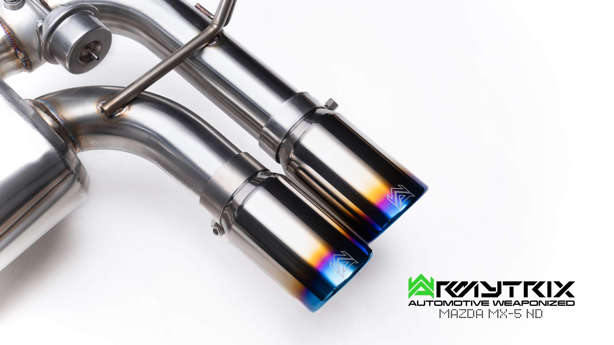 マツダ MX-5 ND ARMYTRIX バルブトロニック エキゾースト ダウンパイプ