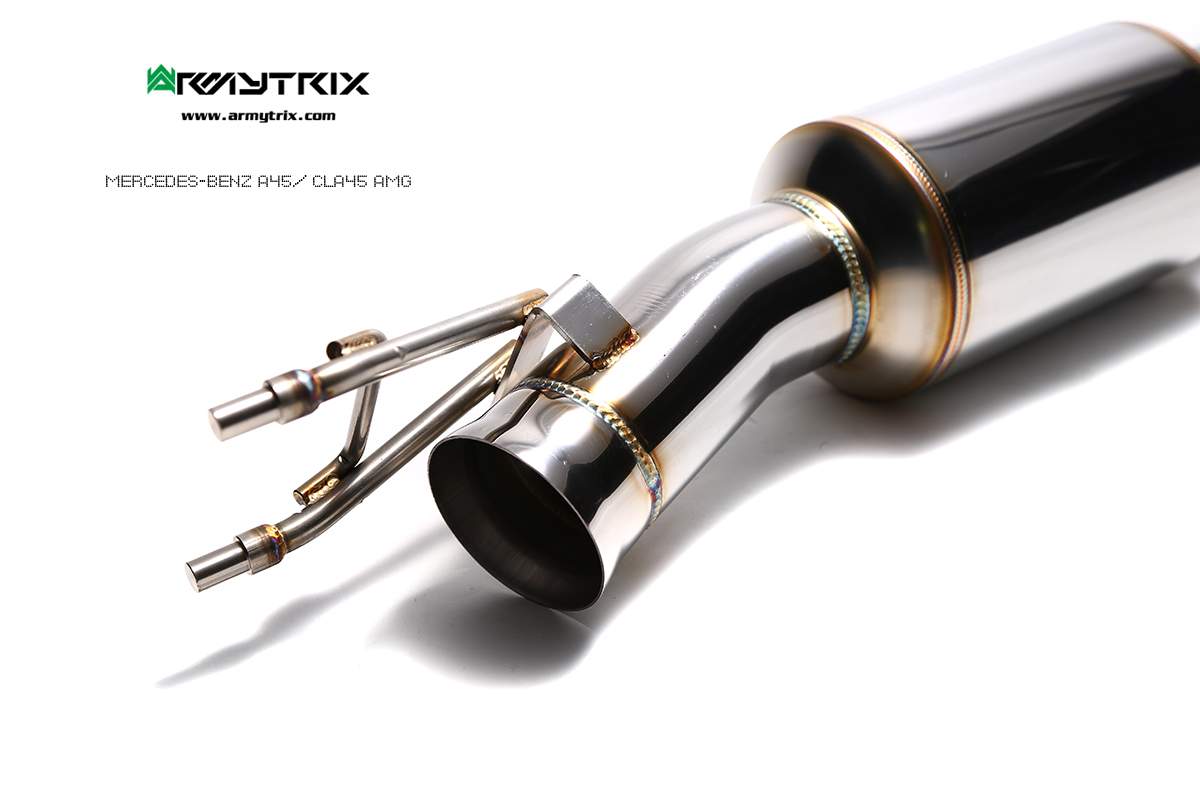 メルセデス AMG CLA45 ARMYTRIX 排気改造 ベストチューニング