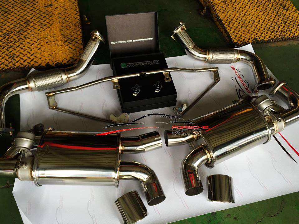 porsche boxster s exhaust