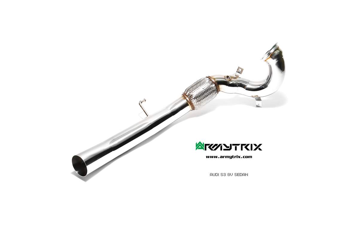 Audi S3 Sedan 8V ARMYTRIX Exhaust Mods Best Tuning Review Price