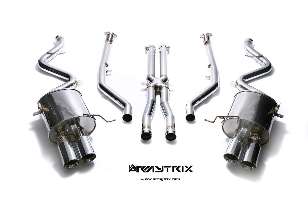 e90 exhaust system
