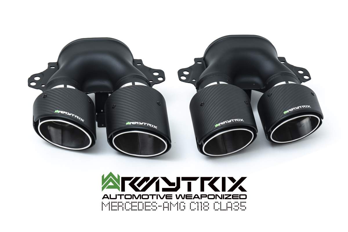 新品未使用 ARMYTRIXCAT-BACK アーミートリックス X118 メルセデスベンツ C118 cla35 AMG ARMYTRIX バルブ排気