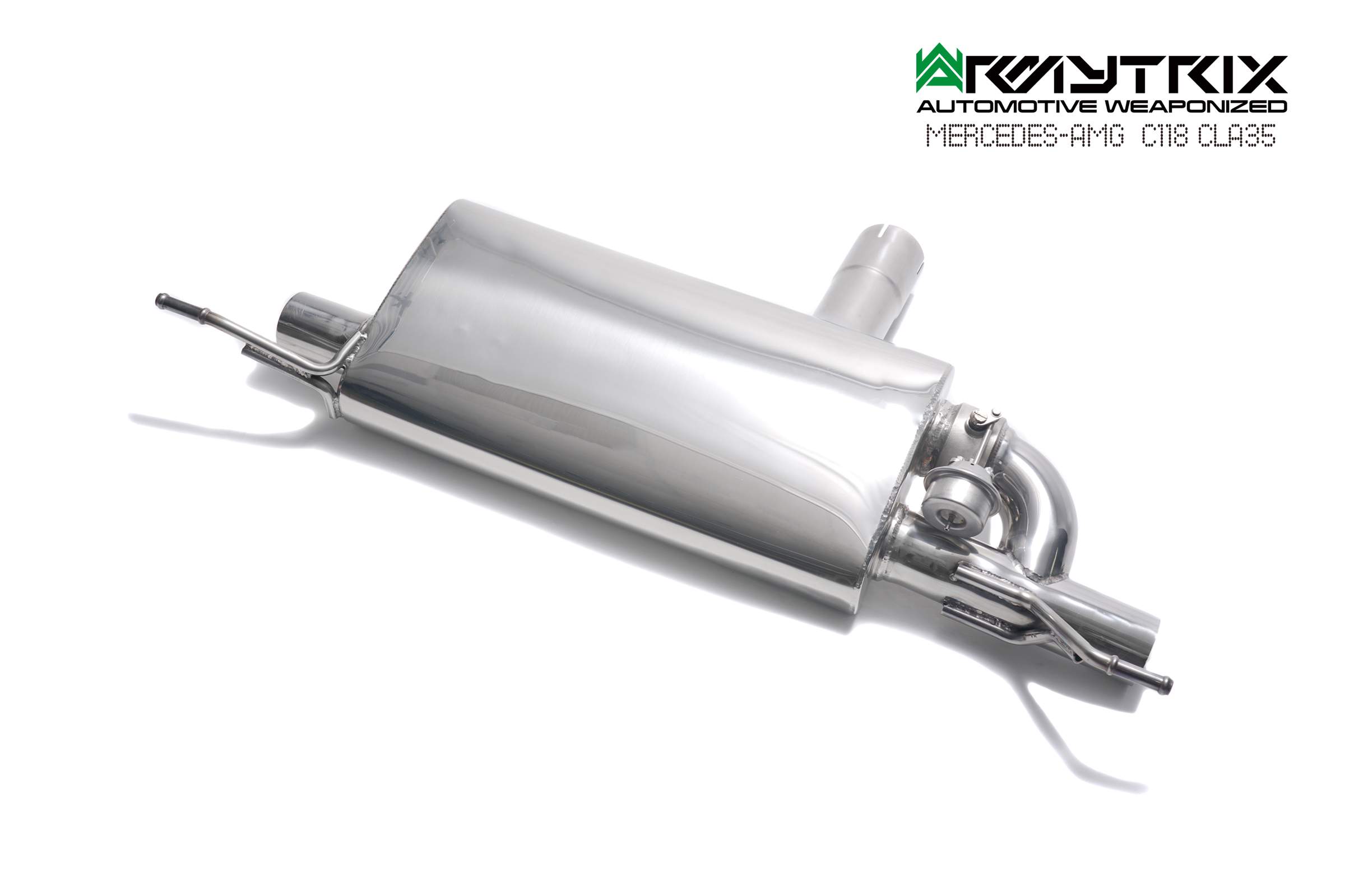 新品未使用 ARMYTRIXCAT-BACK アーミートリックス X118 メルセデスベンツ C118 cla35 AMG ARMYTRIX バルブ排気