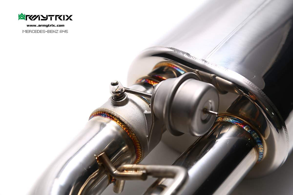 Mercedes Amg A45 Armytrix Sistema De Escape Mejor Sonido Precio Prueba Desempeno