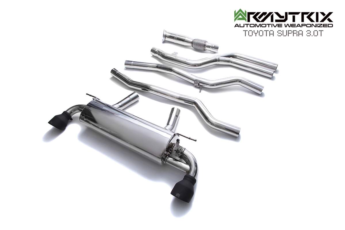 2020 Toyota Supra Gr Mk5 3.0l I6 Armytrix Oem Electric Valve Exhaust